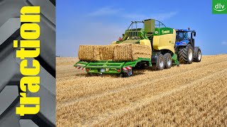 Krone BaleCollect im traction Systemvergleich