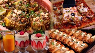 عاشر فطور رمضان الوصفات داليوم بدون عجن👍 ضروري تجربيها خطيرة 😋 الحلو والمالح وحتى العشا او السحور