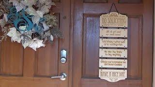 Build Your Own Fun No Soliciting Sign