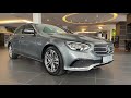 2021 e200 avantgarde fl mercedes benz selenite grey leather nut brown interior u0026 exterior