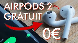 AVOIR LES NOUVEAUX AIRPODS GRATUITEMENT !