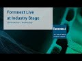 Formnext Industry Stage - Livestream second day / Wednesday