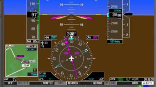 Краткий обзор PFD Garmin G1000 Cessna 172S