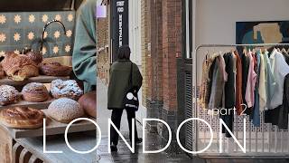 [VLOG] ロンドン旅行 part 2｜今ホットなイーストエリアを散策｜カフェ、買い物、マーケットなど楽しみ尽くしました