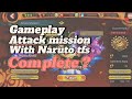 Gameplay attack mission with Naruto the final showdown (UK channel) -nxb nv-