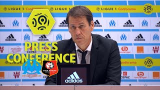 Press Conference Olympique de Marseille - Stade Rennais FC (1-3) - Ligue 1 Conforama 2017-18