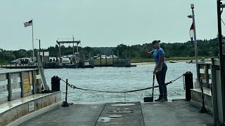 Edgartown to Chappaquiddick on the Chappy Ferry