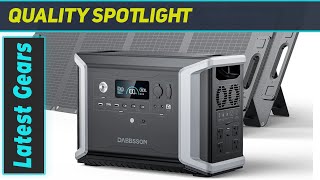 Dabbsson Portable Power Station DBS2300 Plus - Unleashing Clean Power Potential!