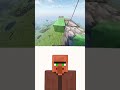 (Flying Machine) Minecraft Villager Oi Oi Oi meme #shorts #minecraft #minecraftshorts