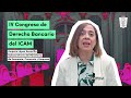 Amparo López Senovilla en el IV Congreso de Derecho Bancario el ICAM