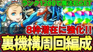 【パズドラ】最新版ソロランク上げ編成‼︎裏機構城の絶対者を爆速周回‼︎バレンタインノアが８枠潜在に超強化‼︎【パズドラ実況】