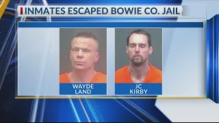 2 inmates escape from East Texas jail