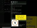 Tuple unpacking example #python