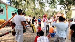 งานบุญบ้านแงนเชียงตุง Keng Tung Novices festival in my village