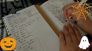 ASMR ~ Planning ~ 31 days of October ~ Writing ~ Paper Sounds ~ Whispering