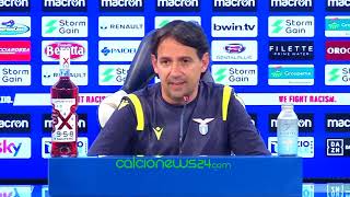 Conferenza stampa Inzaghi pre Genoa-Lazio