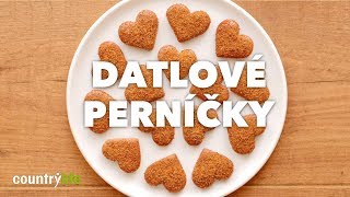 Datlové perníčky - měkké hned po upečení