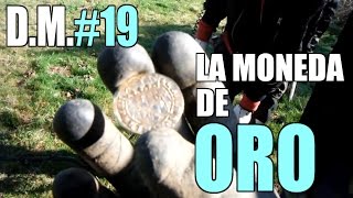 ENCUENTRA UNA MONEDA DE ORO con su DETECTOR DE METALES (se vuelve loco) - Detección Metálica ep. 19