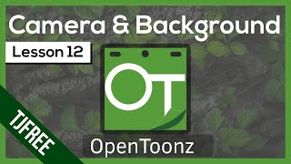 OpenToonz Lesson 12 - Animated Background \u0026 Camera Zoom