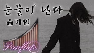 Panflute(팬플룻_배경목) 눈물이 난다 [송가인] ｜ 심수봉 작사,작곡