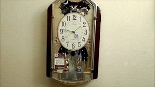 シチズン　電波掛け時計 パルミューズM463 4MN463-A23  Melodies In Motion Wall Clock,