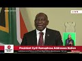 President Cyril Ramaphosa Addresses the Nation on the Allegations made by General Mkhwanazi