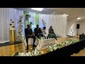 Marriage reception for Shukuru and Zaninka