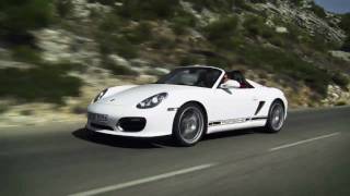 Unleashed. The new Boxster Spyder.