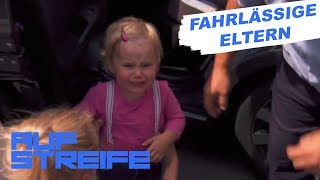 Kind bei Hitze alleine im Auto gelassen | Auf Streife | SAT.1 TV