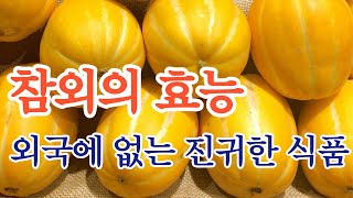 참외의 효능 6가지와 부작용 3가지 / 한국에 놀러온 외국인들이 꼭 먹어보고 싶은 식품, 코리안 멜론