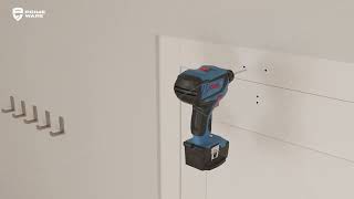 Prime-ware DC-300 DC-600 Door Closer Installation Instructions - Regular Arm Installation