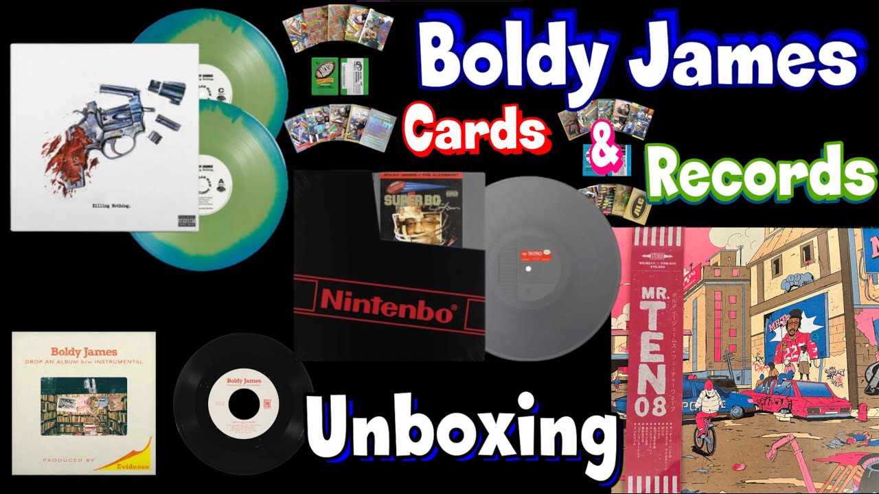 Boldy James - Killing Nothing + 7", Mr Ten08 Deluxe, Drop An Album 7 ...