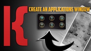KLWP Tutorial Create An Applications Window