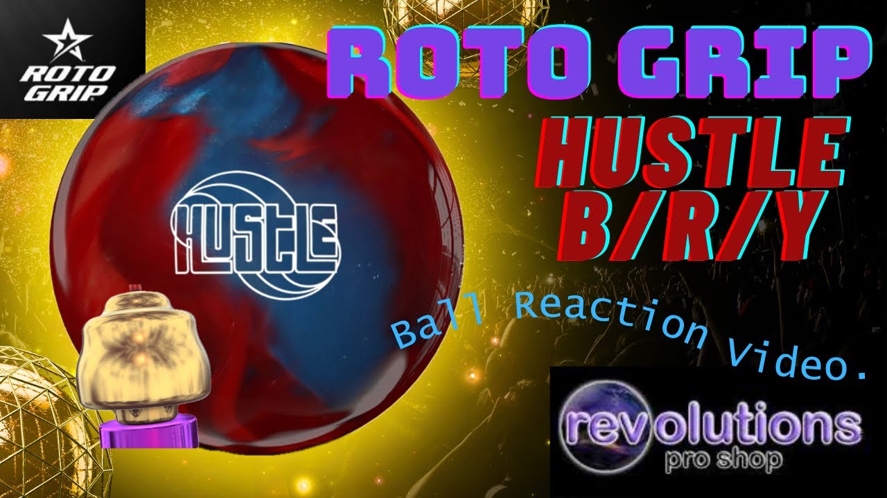 Roto Grip Hustle B/R/Y Ball Reaction Video - YouTube