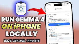 How To Run Gemma 4 Locally on iPhone (100% Offline Private AI)