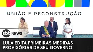 Lula edita primeiras medidas provisórias de seu governo | SBT News