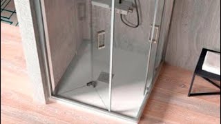 Paroi de douche Portes Coulissantes et Pliantes rh1724