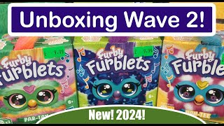 Wave 2 Furby Furblets Star-Lee, Par-Tay \u0026 Dah-Tee unboxing #furblets #furbyfurblets