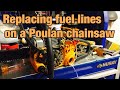 Replacing Poulan Chainsaw Fuel Lines