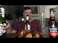 beer drinking u0026 chicken wings mukbang beer drinking smoking u0026 burping dave kay asmr