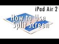 iPad Air 2 -  How to Use Split Screen​​​ | H2TechVideos​​​