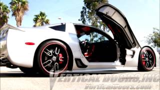 Chevrolet Corvette C5 with ZLR Doors by Vertical Doors, Inc.