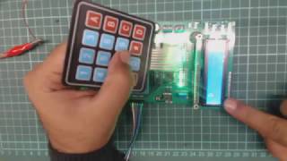keypad interfacing with pic microcontroller