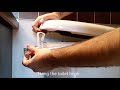 how to install a hand held bidet آموزش نصب شلنگ توالت فرنگی