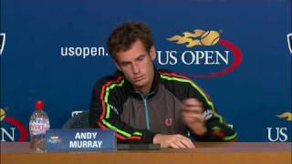 2009 US Open Press Conferences: Andy Murray (Third Round)