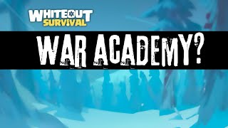 Tips for War Academy in Whiteout Survival