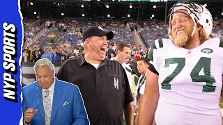 Rex Ryan pays emotional tribute to late Jets legend Nick Mangold