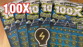 $100 of 100X Tickets‼️ California Lottery Scratchers🤞🍀🍀🍀