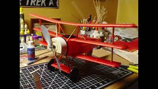 Guillows Fokker DR-1 Build Slideshow