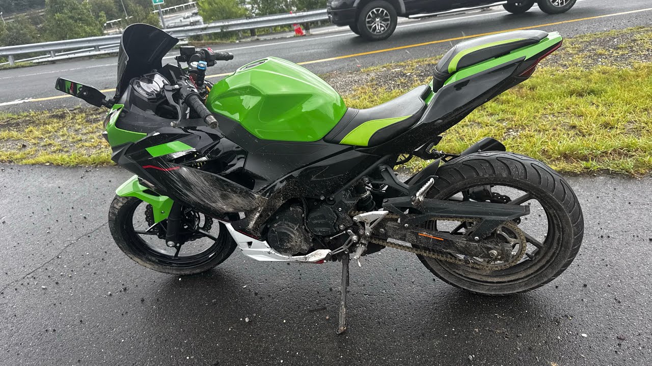 I Crashed My Ninja 400 Sad Day 3 Youtube